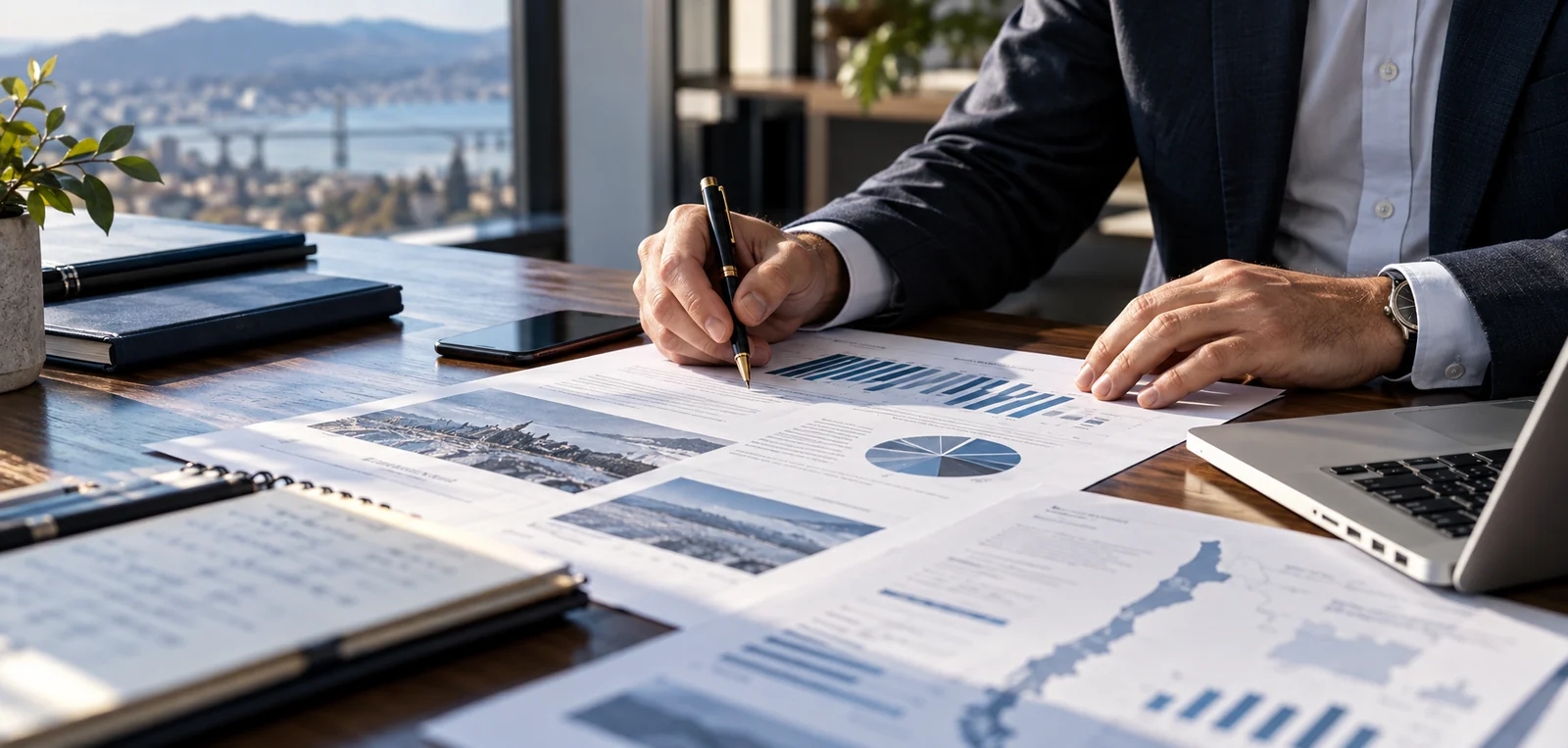 Análisis profesional de documentos y reportes empresariales