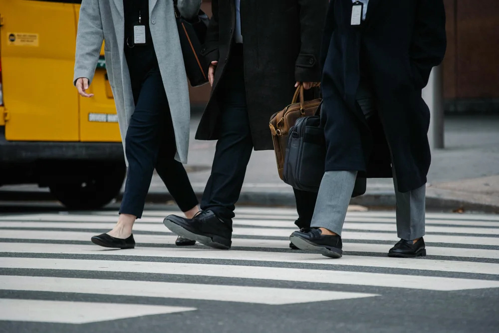 Profesionales en tránsito corporativo